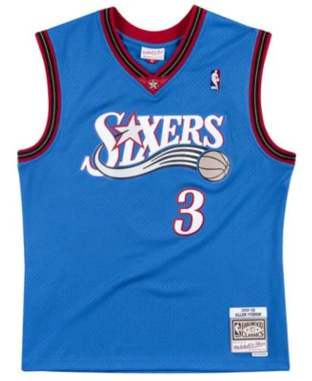 Mitchell & Ness Men's Mitchell & Ness Darryl Dawkins Red Philadelphia 76ers  Hardwood Classics 1979/80 Swingman Jersey