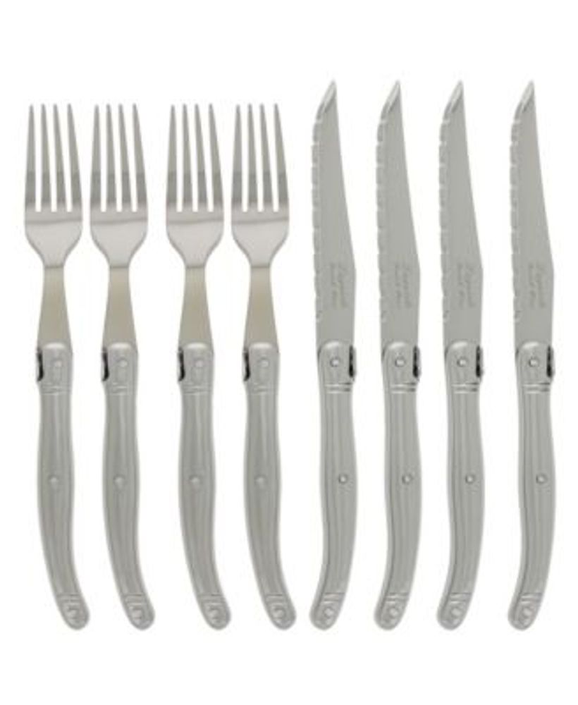 Chicago Cutlery Stainless Steel 8-Pc. Steak Set - Macy's