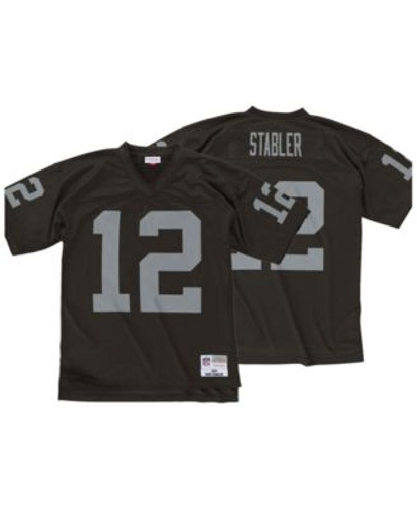 Ken Stabler Las Vegas Raiders Mitchell & Ness Legacy Replica Jersey - Black