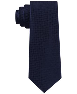 Men's Solid Basketweave Tie