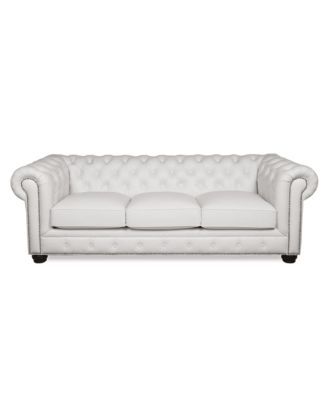 Alexandon Leather Chesterfield Sofa