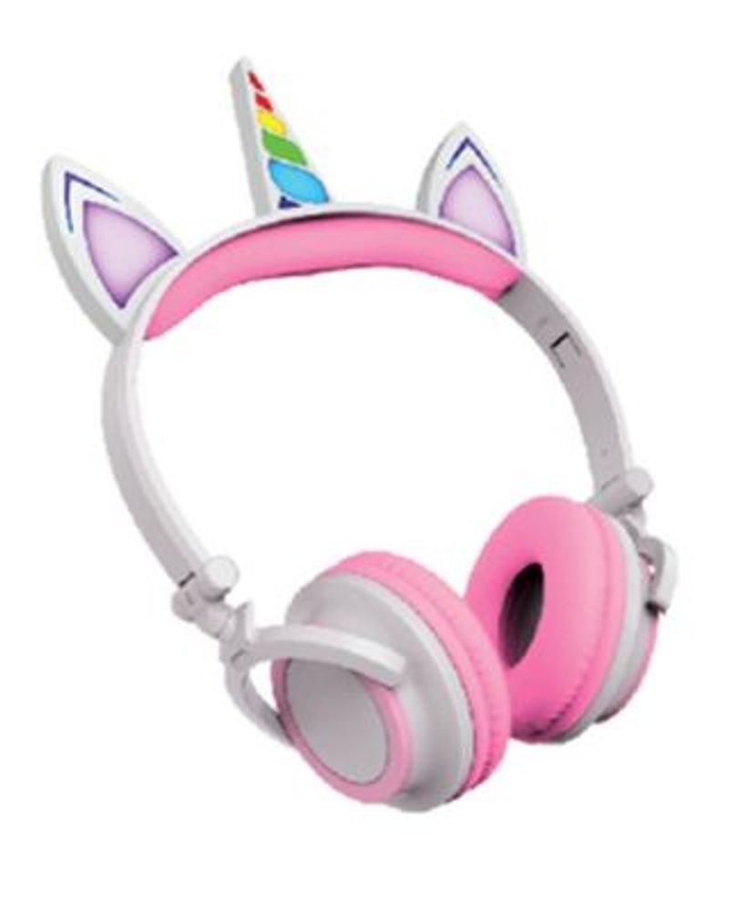 Unicorn Wired Headphones with LED Lights