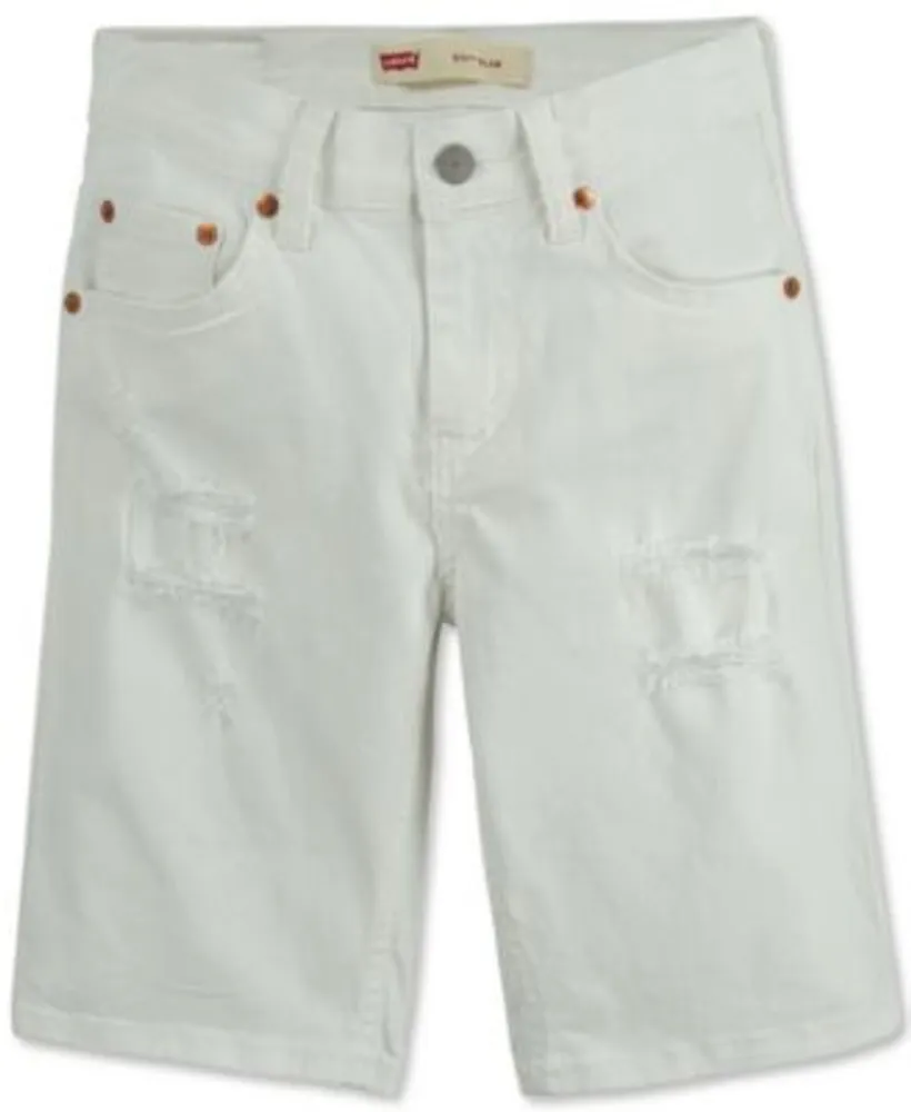 Levi's Men's 511 Slim-Fit Cutoff Ripped Jean Shorts - Macy's