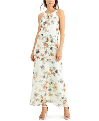 Petite Chiffon Maxi Dress