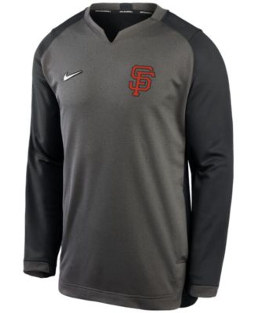 Nike Mens San Francisco Giants Hoodie Sweatshirt in Black for Men