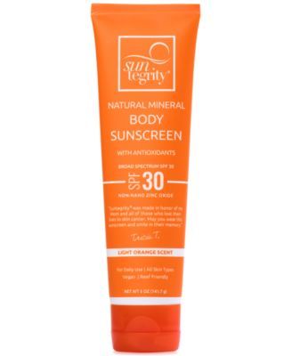 Broad Spectrum SPF 30 Natural Mineral Sunscreen for Body, 5 oz