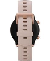 Women's Metropolitan R Blush Silicone Strap Amoled Touchscreen Smart Watch with GPS Heart Rate 42mm