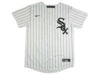 Nike Youth Eloy Jimenez Chicago White Sox White Home Replica Jersey