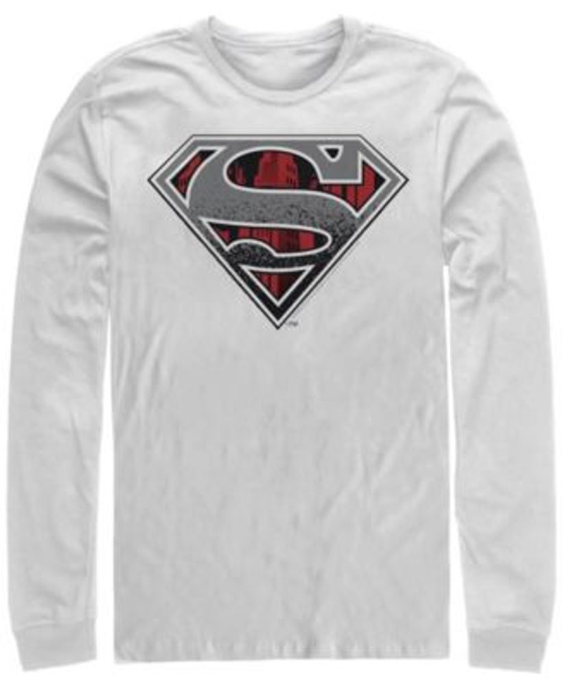 Statistisk kontanter dome Fifth Sun Men's Superman Concrete Logo Long Sleeve Crew Tee | Connecticut  Post Mall