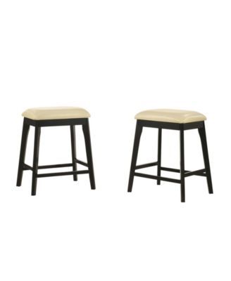 Lea Upholstered Counter Stool, Set of 2