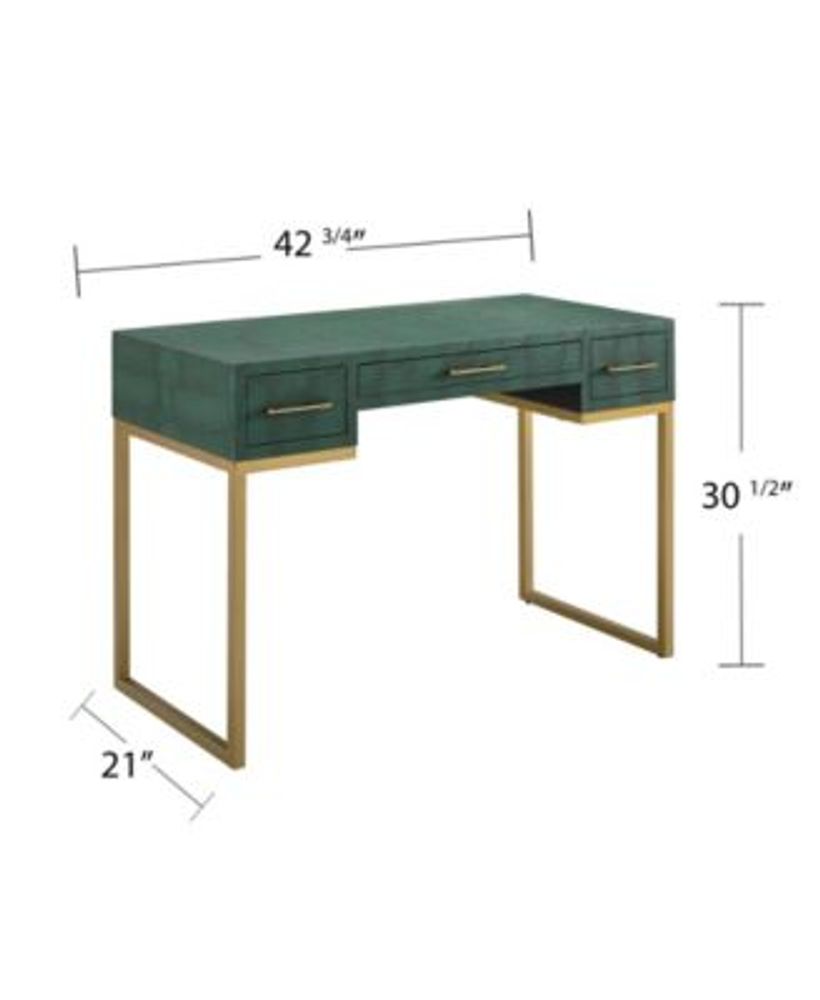 Collia Writing Desk with Drawers