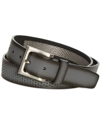Men's Faux Leather Breathable Belt