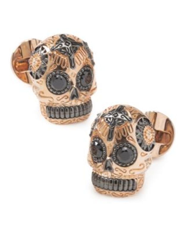 La Dodgers Sugar Skull Cufflinks