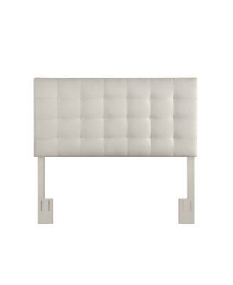 Mid-Century Modern, Grid Tufted Upholstered Headboard, Full or Queen