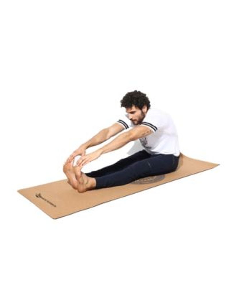 Mandala Pro Cork Yoga Mat "Extra Long and Extra Wide"