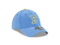 Men's New Era Light Blue Boston Red Sox 2021 City Connect 39THIRTY Flex Hat  