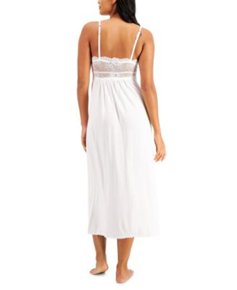 I.N.C. International Concepts Lace Long Nightgown, Created for Macy's -  Macy's