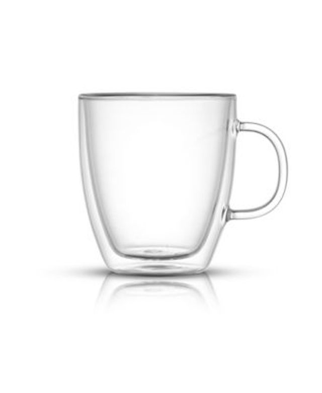 Godinger Set of 2 Double Wall 8.5-oz. Mugs - Clear