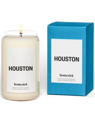 Houston Candle, Leather & Tobacco Scented