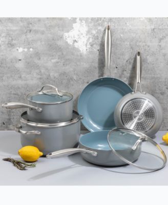 Nebula 12-Pc. Aluminum & Ceramic Cookware Set