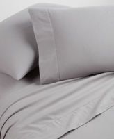 Sleep Luxe Solid Cotton Flannel 4 Pc. Sheet Set, Created for Macy's