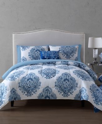 Chandelier 12-Pc Reversible Comforter Sets, Created For Macy's