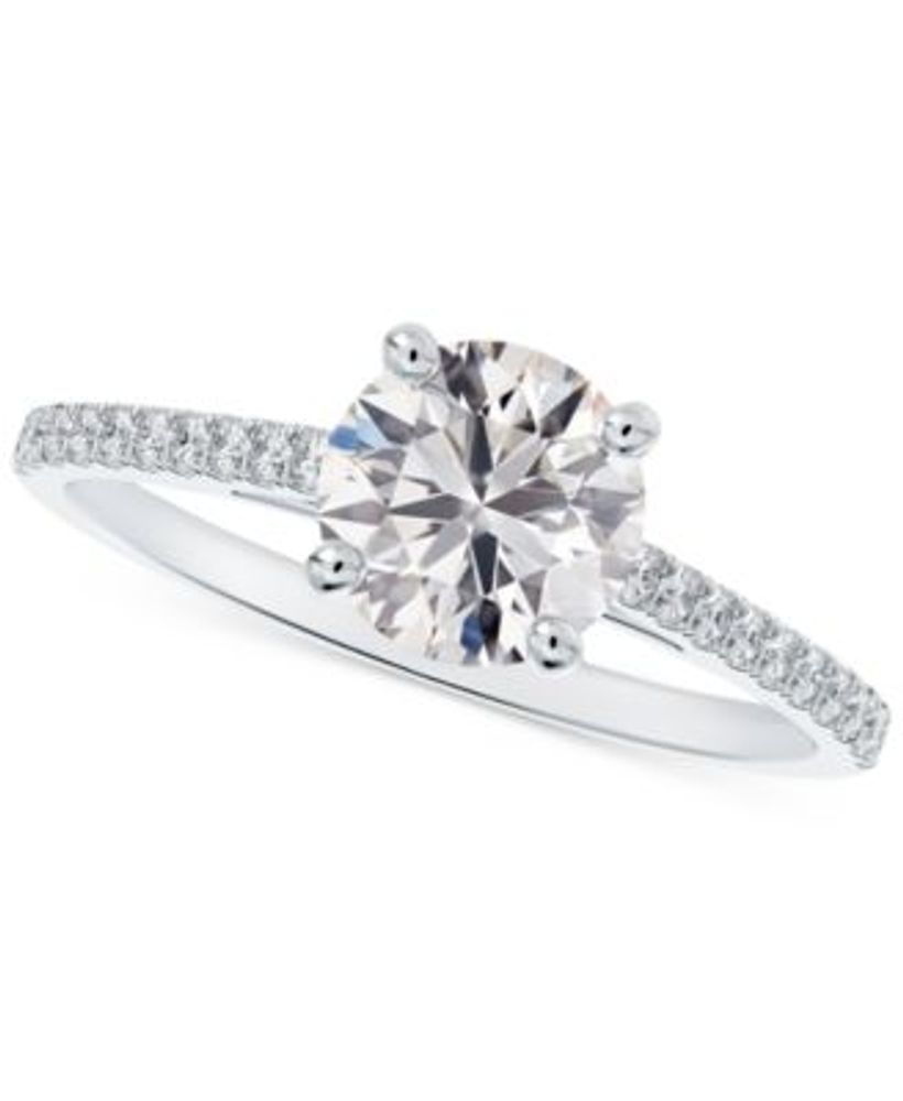 de Beers Forevermark Diamond Engagement Ring