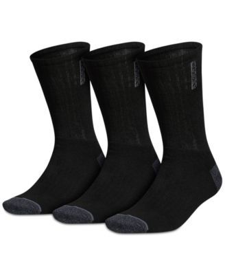 Men's 3-Pack Classic Cushioned Crew Socks