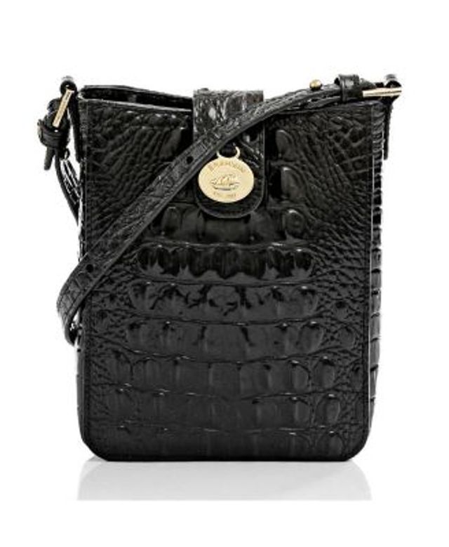 Brahmin Elaine Melbourne Embossed Leather Satchel - Macy's