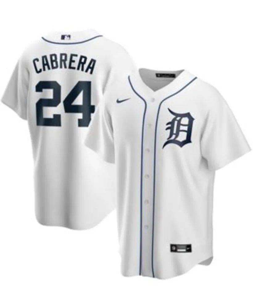 Nike Men's Miguel Cabrera White Detroit Tigers Home Replica Player Name Jersey - White