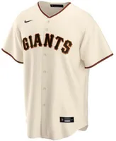 Nike Men's Brandon Crawford Cream San Francisco Giants Home Replica Player  Name Jersey