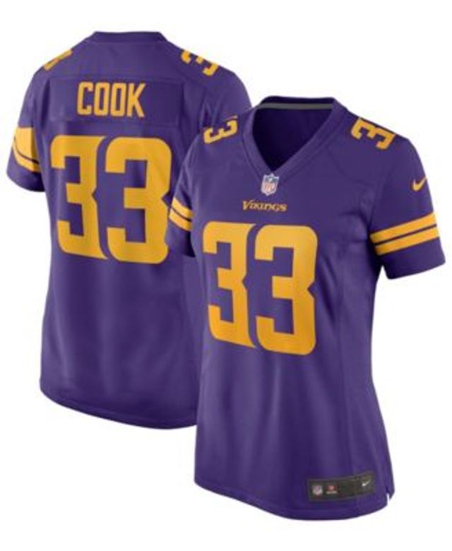 Youth Minnesota Vikings Dalvin Cook Nike Gold Team Inverted Game Jersey