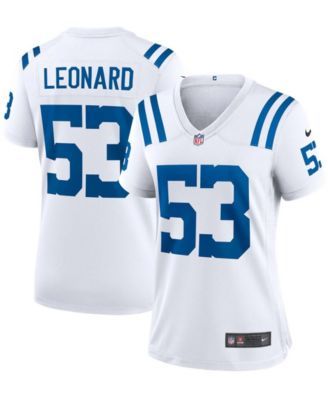 Nike Women's Nike Barry Sanders Blue Detroit Lions 2017 Throwback Retired  Player Game Jersey