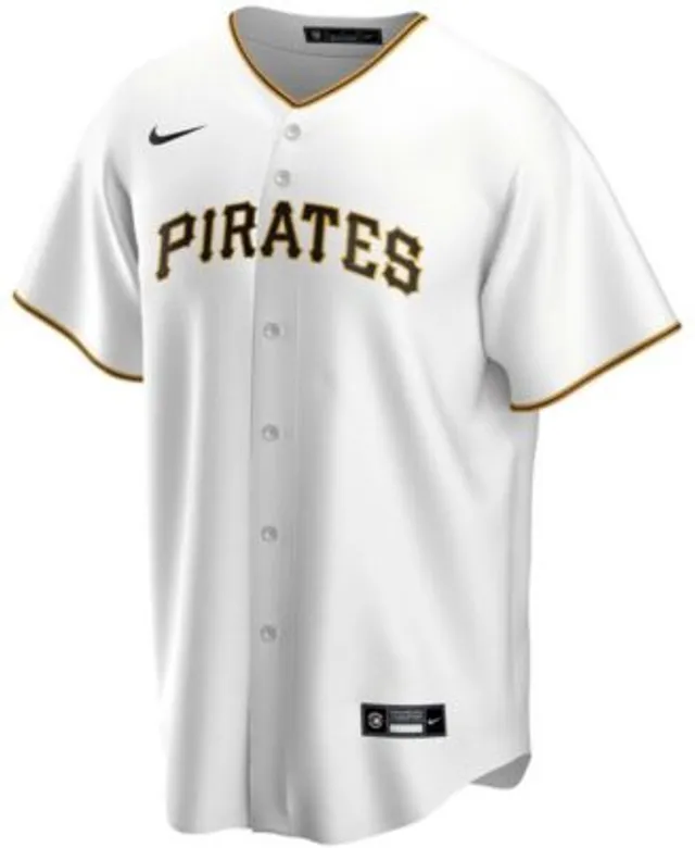 Women's White Pittsburgh Pirates Plus Size Home Replica Team Jersey