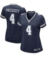 Men's Nike Dak Prescott Gray Dallas Cowboys Atmosphere Fashion Game Jersey Size: Small