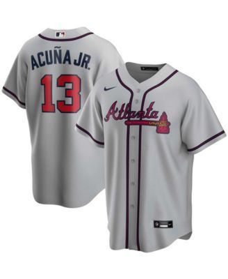 Nike Youth Atlanta Braves Ronald Acuna Jr. Home Replica Jersey