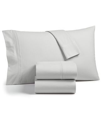 Lux Flannel Cotton/Tencel® Pillowcase, King, Created for Macy's