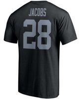 Josh Jacobs Las Vegas Raiders Fanatics Branded Women's Plus Size Name &  Number V-Neck T-Shirt - Black