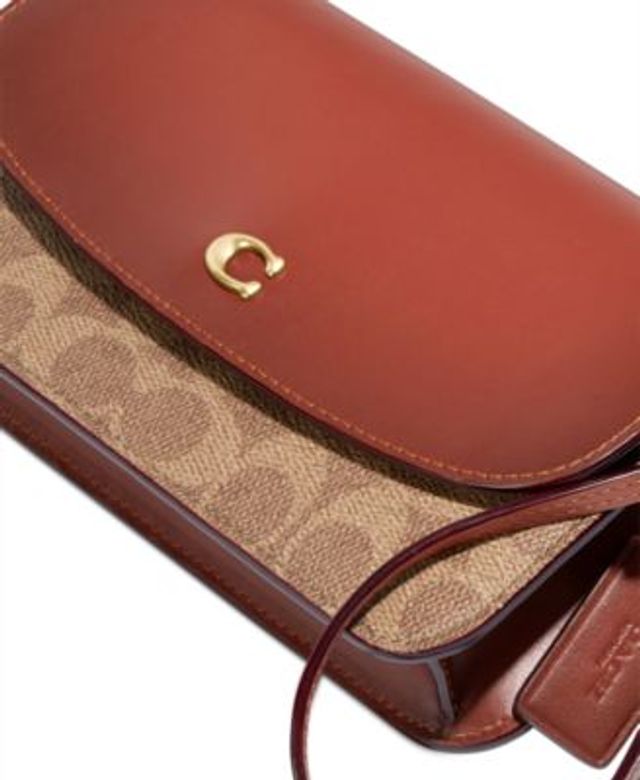 COACH Signature Canvas Cassie Crossbody - Macy's