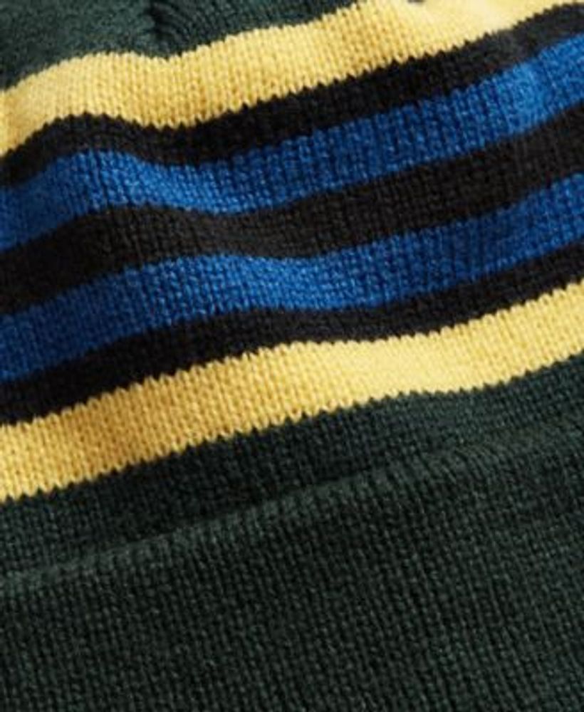 Men's Multi-Stripe Beanie, Created for Macy's
