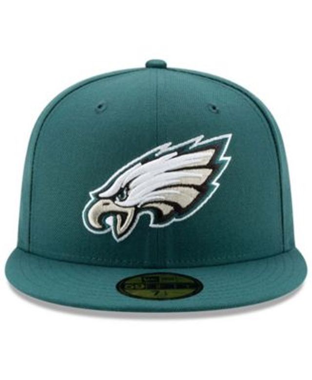 Men's New Era Black Philadelphia Eagles NFL Training Skully Cap