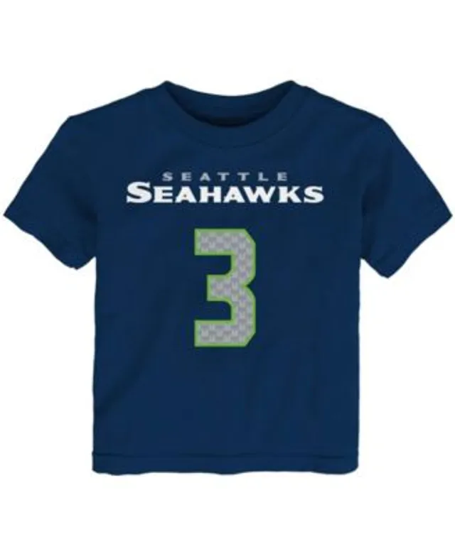 Tyler Lockett Seattle Seahawks Youth Mainliner Player Name & Number T-Shirt  - Navy