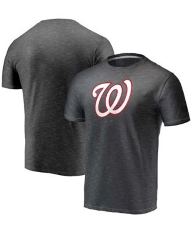 Nike Men's Black Washington Nationals Camo Logo T-shirt