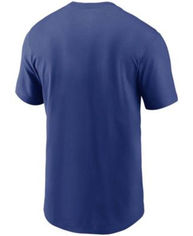 Nike Texas Rangers Blue Logo Legend Short Sleeve T Shirt