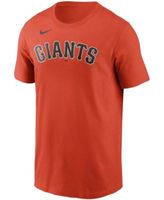 Will Clark San Francisco Giants Nike Cooperstown Collection Name & Number T- Shirt - Orange