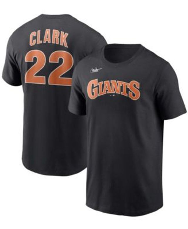 Mitchell & Ness Men's Mitchell & Ness Will Clark Black San Francisco Giants  Fashion Cooperstown Collection Mesh Batting Practice Jersey