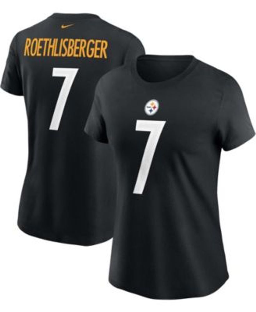 Men's Nike T.J. Watt Black Pittsburgh Steelers Name & Number T-Shirt 