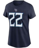 Men's Nike AJ Brown White Tennessee Titans Player Name & Number T-Shirt 