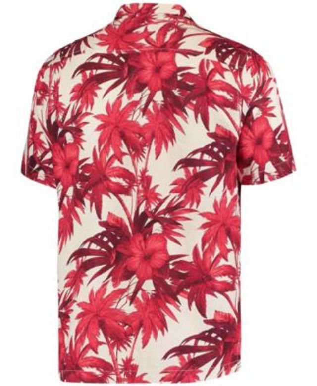 Houston Astros Red Island Hibiscus Short Sleeve Hawaiian Shirt