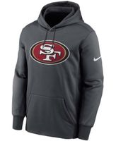 Nike Men's Heather Gray, Charcoal San Diego Padres Baseball Raglan 3/4  Sleeve Pullover Hoodie